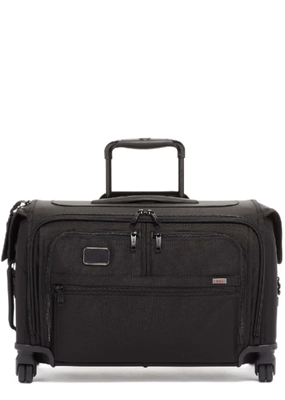 Alpha 3 Garment 4 Wheeled Carry-On -  Black