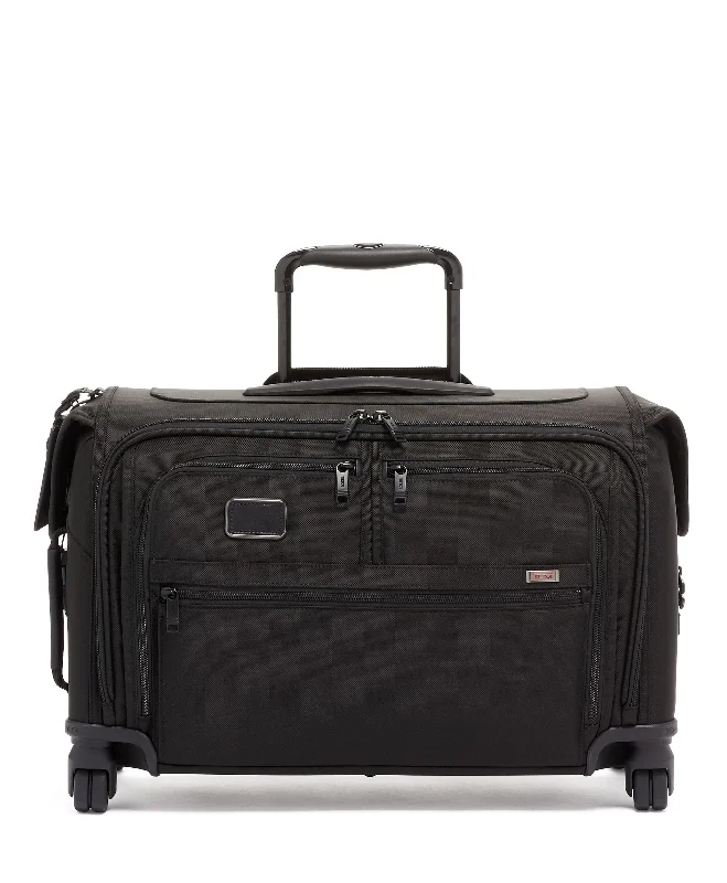 Alpha Garment 4 Wheel Carry-On-black