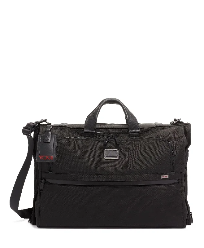 Alpha Garment Bag Tri-fold Carry-On -black