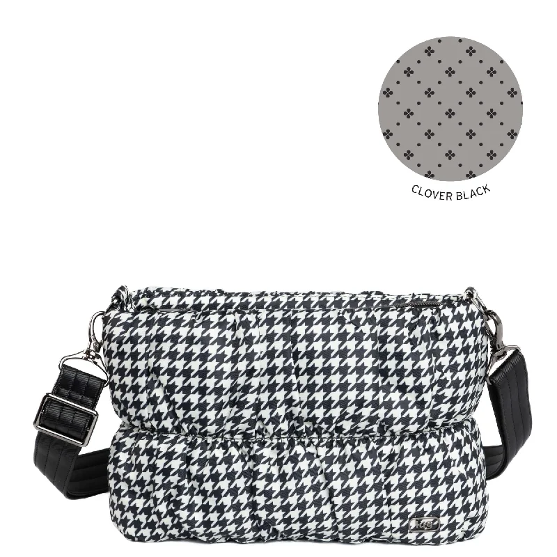 MICRO HOUNDSTOOTH BLACK