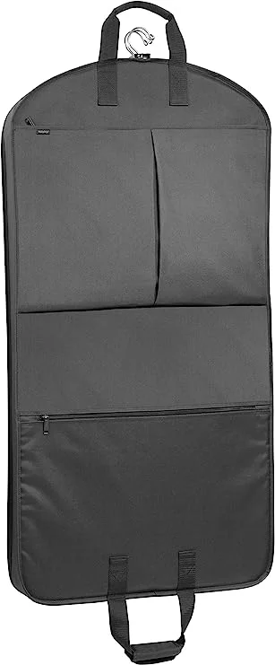 45" Deluxe Extra Capacity Travel Garment Bag with Two Accessory Pockets