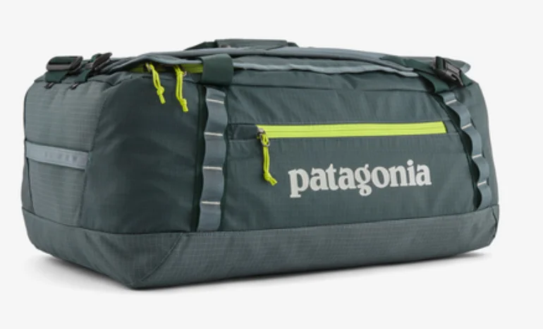 Patagonia Matte Black Hole 55L Duffle Bag