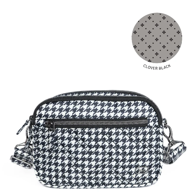 MICRO HOUNDSTOOTH BLACK