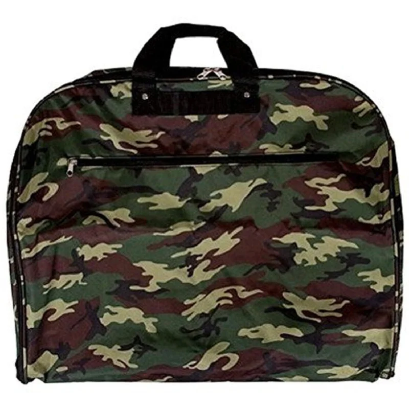 World Traveler Camo 40-inch Hanging Garment Bag - Green Camo