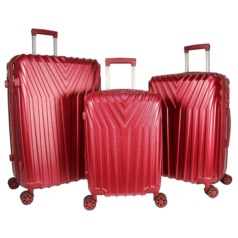 World Traveler Skyline Hardside 3-Piece Spinner Luggage Set