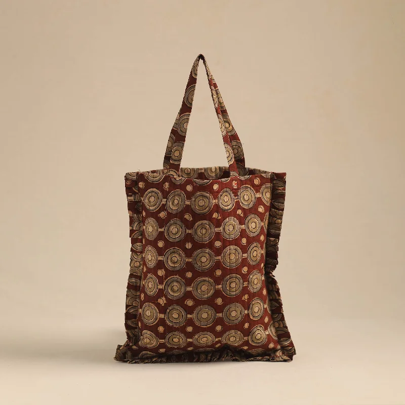 Handcrafted Cotton Frill Jhola Bag 12