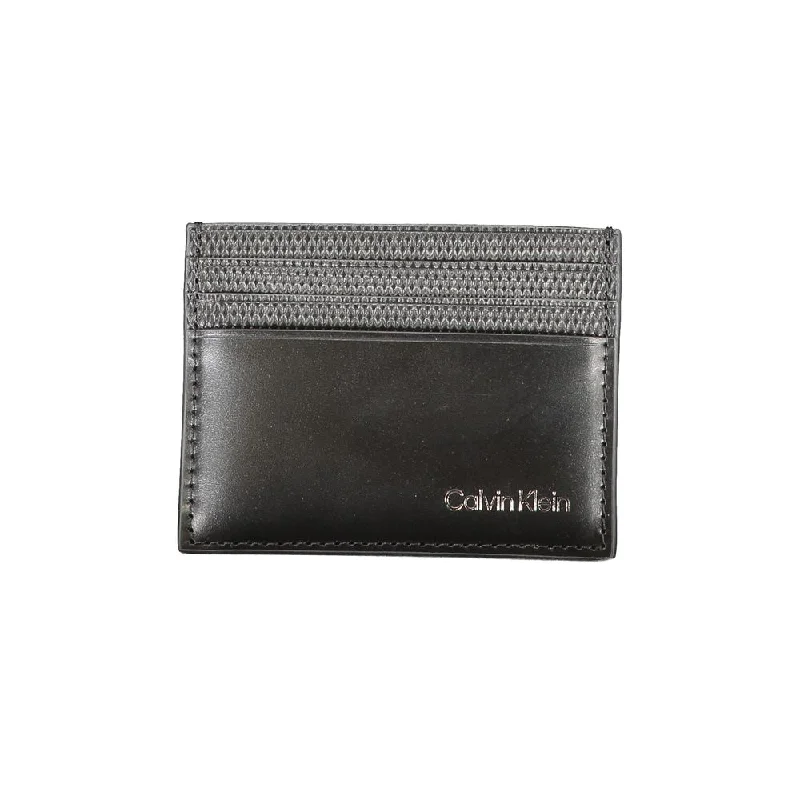 Calvin Klein Black Leather Wallet