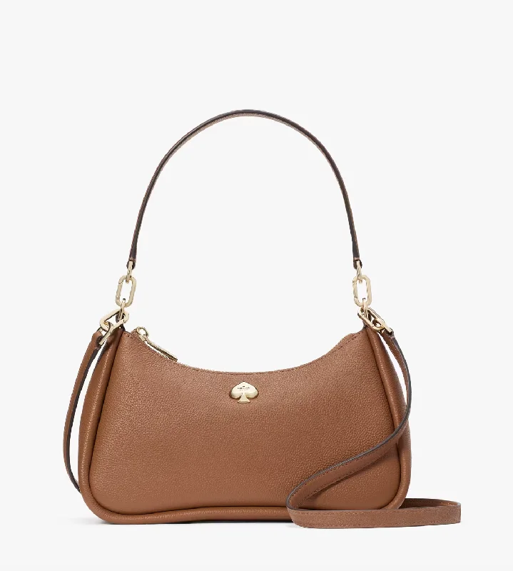 Kate Spade Kayla Small Convertible Shoulder Bag In Warm Gingerbread