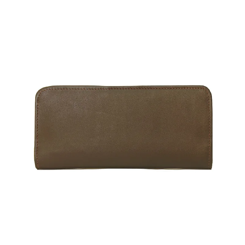 SMART LEATHER WALLET CHOCO