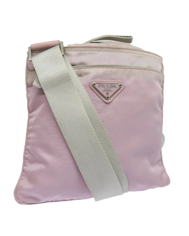 Nylon Shoulder Bag with Adjustable Strap