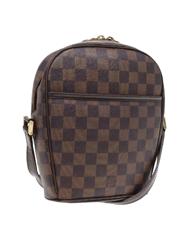 Damier Ebene Ipanema PM Shoulder Bag