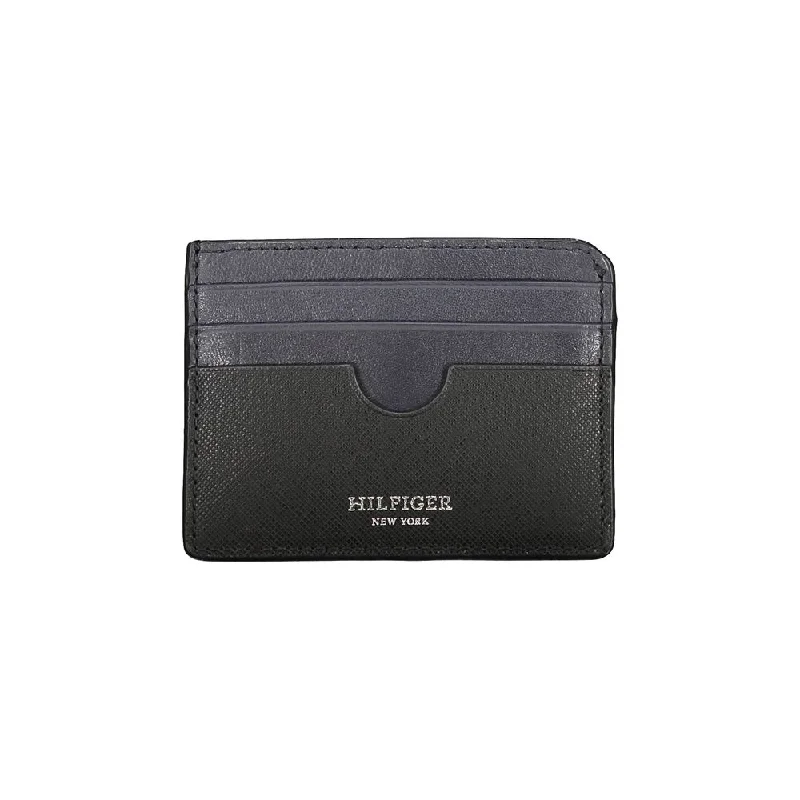 Tommy Hilfiger Black Leather Wallet