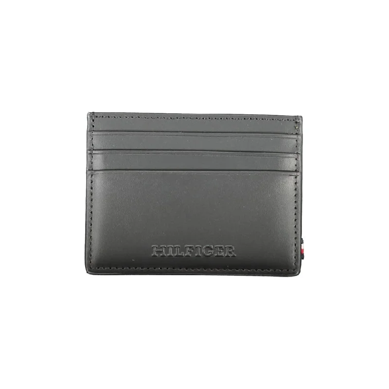 Tommy Hilfiger Black Leather Wallet