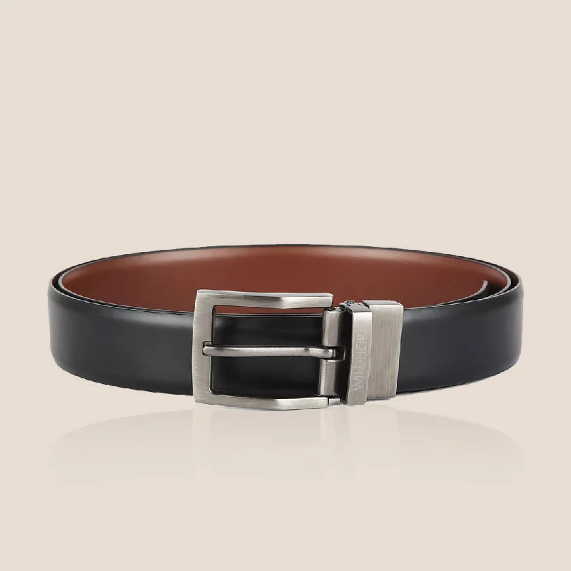 WILDHORN Premium Reversible Leather Belt for Men