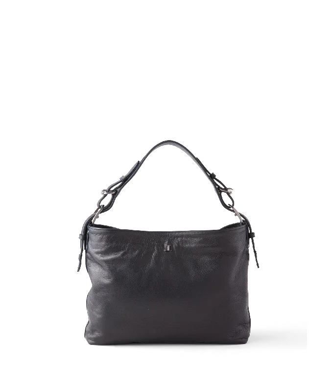 Medium Maryn Shoulder Bag :: Black