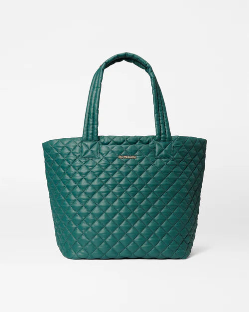 Medium Metro Tote Deluxe Emerald