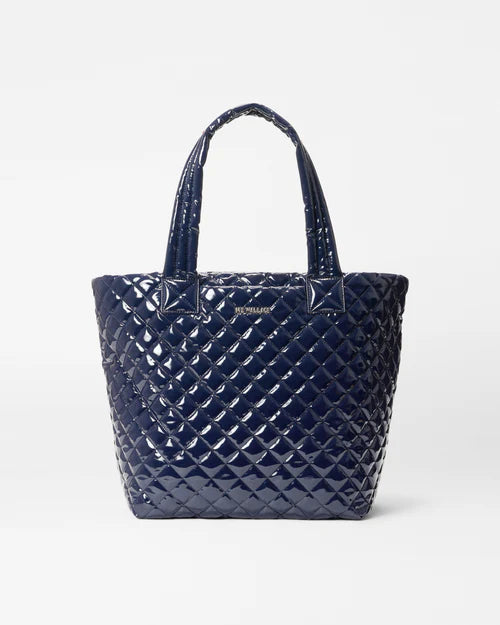 Medium Metro Tote Deluxe Navy Lacquer