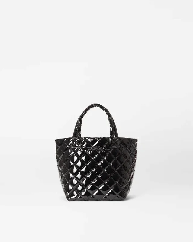 Metro Tote Deluxe Micro Black Lacquer