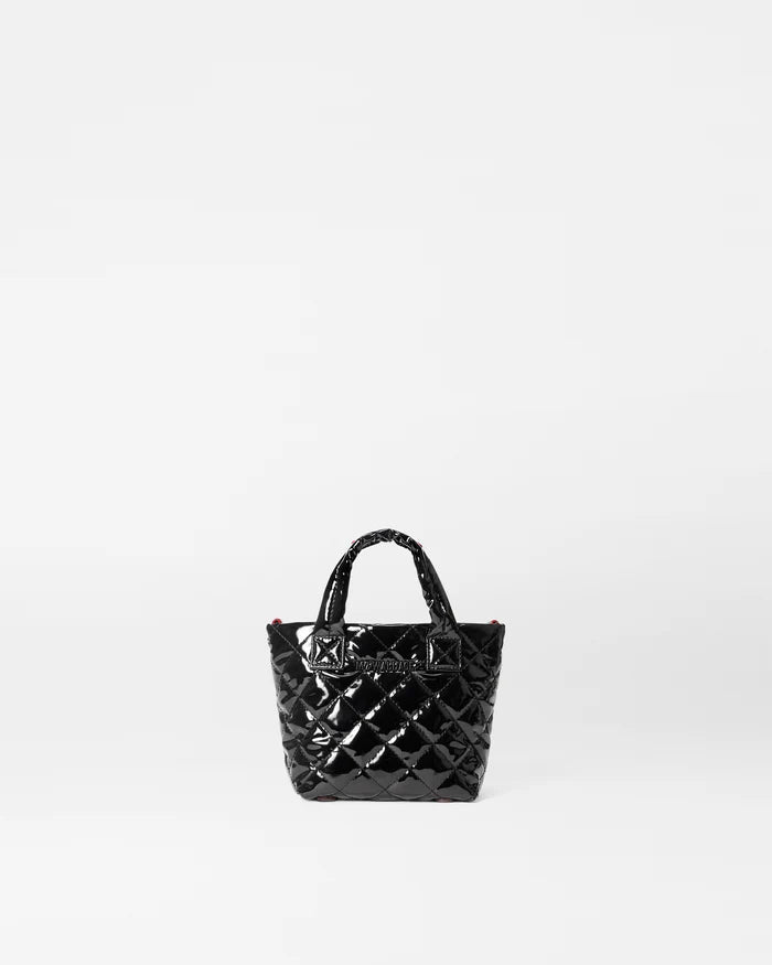 Metro Tote Deluxe Petite Black Lacquer