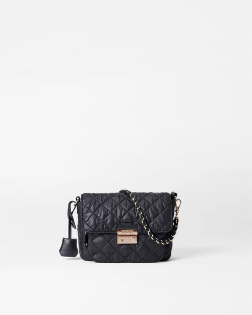 Small Crosby Lock Crossbody Black