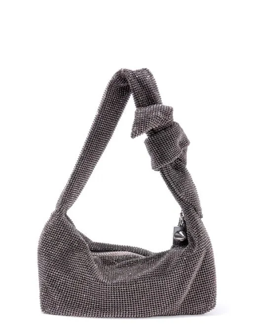 Waverly Mesh Bag Gunmetal Grey